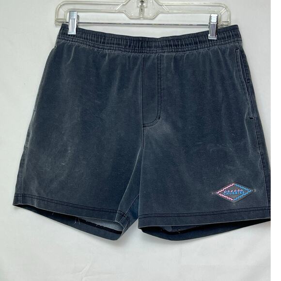 Chubbies Mens M Gray Swim Trunks Quick Dry Elastic Waist Mesh Liner Board Shorts - Picture 1 of 10